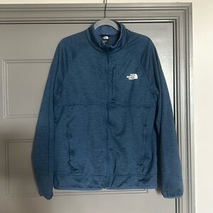 Men’s Large North Face Fleece jacket in blue
